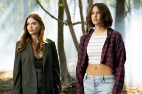 Holland Roden and Shelley Hennig in Teen Wolf: The Movie (2023)