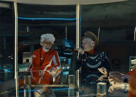 Filming Patrik Eklund's sci-fi disaster short 