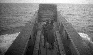 Julie Neesam and Brian Stirner in Overlord (1975)