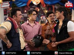 Rishi Kapoor, Siddharth, Ali Zafar, and Divyendu Sharma in Chashme Baddoor (2013)