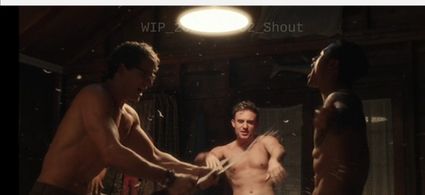 Eden Claassens, Potter and Nathan Castle in Slumber Party Massacre