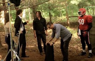 On set w/ Norman Reedus