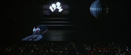 George Gilmour and Catherine Mary Stewart in The Apple (1980)