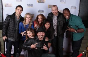 Some of the cast of The Joe Schmo Show at the re-opening of Dimples Karaoke Bar, hosted by Spike TV's Bar Rescue.