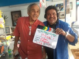 Actor Pepe Serna on set of 
