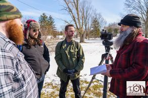 Behind The Scenes Picture From “Untitled White Midnight Films Series”