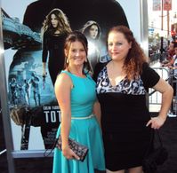 Megan Frances & Georgina McKevitt at the world premiere of 