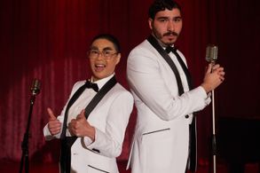 Sami Afuni and Fiona Choi in Australian Epic (2023)