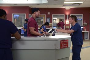 Robert Bailey Jr., Ken Leung, James Roch, and Alma Sisneros in The Night Shift (2014)