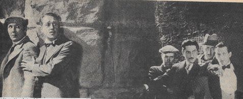 Crauford Kent, Monte Montague, Herbert Prior, and Albert Prisco in The Ace of Scotland Yard (1929)