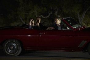 Anson Mount, Ellen Woglom, and Serinda Swan in Inhumans (2017)