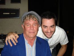 Jeffery Dean and Tom Berenger on set of Last Will