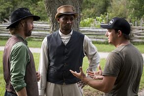 Aaron Huggett, Danilo Reyes, and Rick Amsbury in Black Gold (2018)