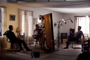 Matthew Bate and Eddie Lee Sausage in Shut Up Little Man (2011)