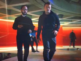 Luke Hemsworth and Carlos E. Campos in Westworld (2016)