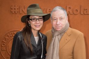 Michelle Yeoh and Jean Todt