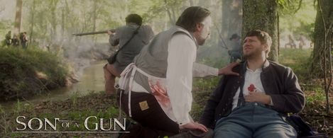 Miles Doleac and John Charles Harnett in Son of a Gun (2019)