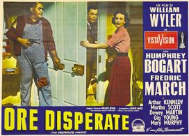 Robert Middleton, Mary Murphy, and Gig Young in The Desperate Hours (1955)