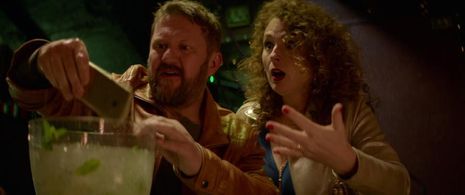 Markéta Hrubesová and Karel Zima in Stestí je krásná vec (2020)