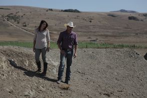 Dorian Brown and Jason Lewis in Running Wild