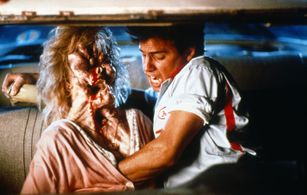 Erika Eleniak and Ricky Paull Goldin in The Blob (1988)