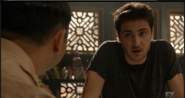 Cameron Gharaee and Noah Silver in Tyrant (2014)