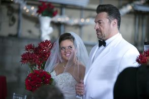 Aleks Paunovic and Sidika Larbes in Christmas Bounty (2013)