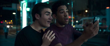 Harrison Holzer and Kyle in The After Party (2018)