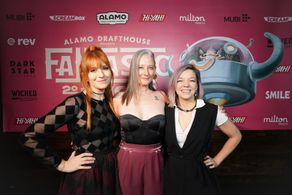 Spoonful of Sugar team: Director Mercedes Bryce Morgan, writer Leah Saint Marie, Producer Katrina Kudlick