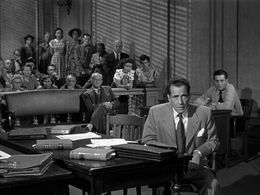 Humphrey Bogart and Chuck Hamilton in Knock on Any Door (1949)