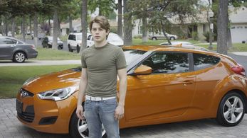 Nicholas Clark in Hyundai 2013 Excelsior TV spot.