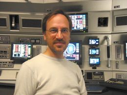 On the bridge of the Enterprise NX-01