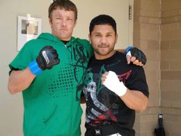 Hans Marrero and Joel Edgerton