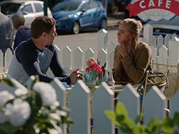Brendan Penny and Jessica Sipos in Chesapeake Shores (2016)