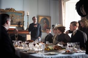 James Gray, Charlie Hunnam, Murray Melvin, and Sienna Miller in The Lost City of Z (2016)