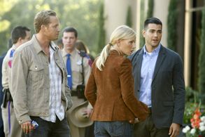 Cole Hauser, Jesse Metcalfe, and Kelli Giddish in Chase (2010)