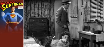 Phyllis Coates, Ann Doran, and Frank Richards in Adventures of Superman (1952)