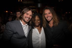 Whoopi Goldberg, Adam Hart, and Alan Hicks in Keep on Keepin' On (2014)