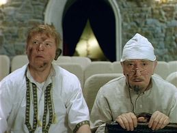 Armen Dzhigarkhanyan and Mikhail Kokshenov in Na Deribasovskoy khoroshaya pogoda, ili Na Brayton-Bich opyat idut dozhdi 