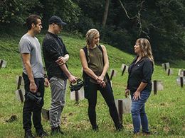 Sherri Brake, Dakota Laden, Tanner Wiseman, and Chelsea Laden in Destination Fear (2019)