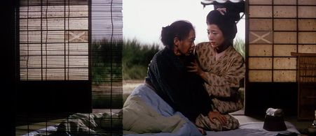 Sachiko Murase and Masako Akeboshi in Zatoichi and the Doomed Man (1965)