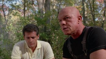 Robert North and Jeremy Whelan in Blades (1989)