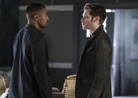 Joseph Morgan and Charles Michael Davis in The Originals (2013)