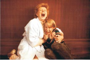 With Michael Kenworthy in 