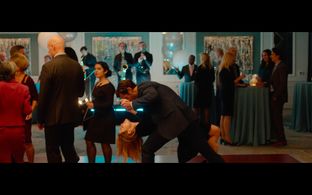 Still of Leonidas Gulaptis and Lucy Hale in A Nice Girl Like You