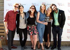 Chasse Galerie cast at the Dora Mavor Moore Awards