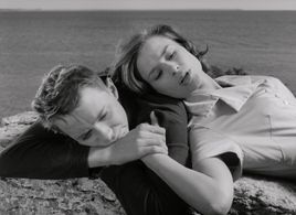 Harriet Andersson and Lars Passgård in Through a Glass Darkly (1961)