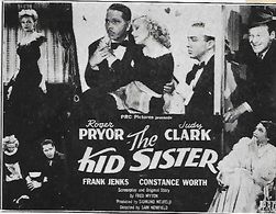Richard Byron, Judy Clark, Frank Jenks, Roger Pryor, Ruth Robinson, and Constance Worth in The Kid Sister (1945)