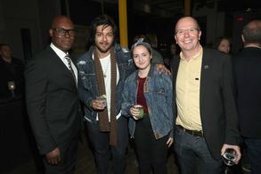 Cameron Bailey, Col Needham, and Ali Fazal