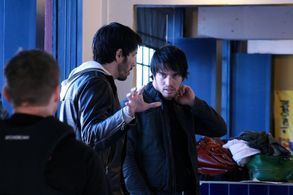 Drew Scott and J.D. Scott in A Better Me (2009)